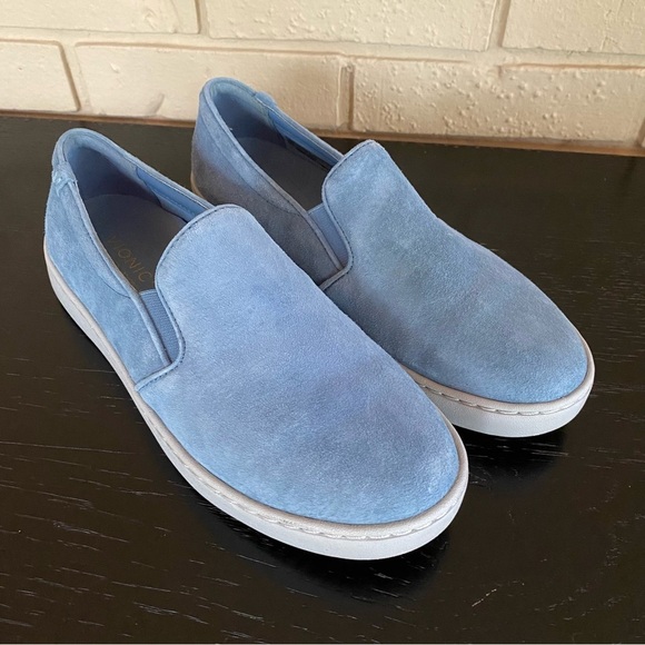 Vionic Shoes - Vionic Mahoney Avery Pro Slip On Shoes Sneakers Comfort Arch Support Suede 8.5